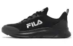 FILA Skyway Abrasion Resistant Breathable Low top Running Shoes Men's Black