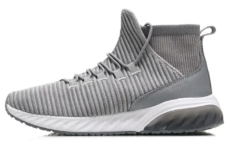LiNing Cushioning, Slip Resistant, Abrasion Resistant, Breathable, Lightweight Coverage High Top Running Shoes Unisex
