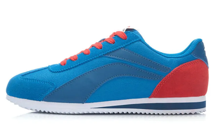Li Ning Running Shoes Men's Low Top Blue/White/Red