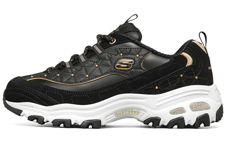 Skechers D'LITES Low top Chunky Sneakers Women's Black
