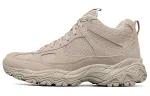 Skechers D'LITES Collection Textile, Synthetic Leather High top Chunky Sneakers Women's Taupe
