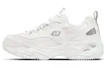 Skechers D'Lites 4.0 4.0 Low top Chunky Sneakers Women's White Gray