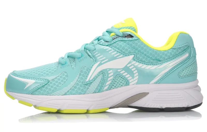 Li Ning Running Shoes Women's Low Top Green/White/Yellow