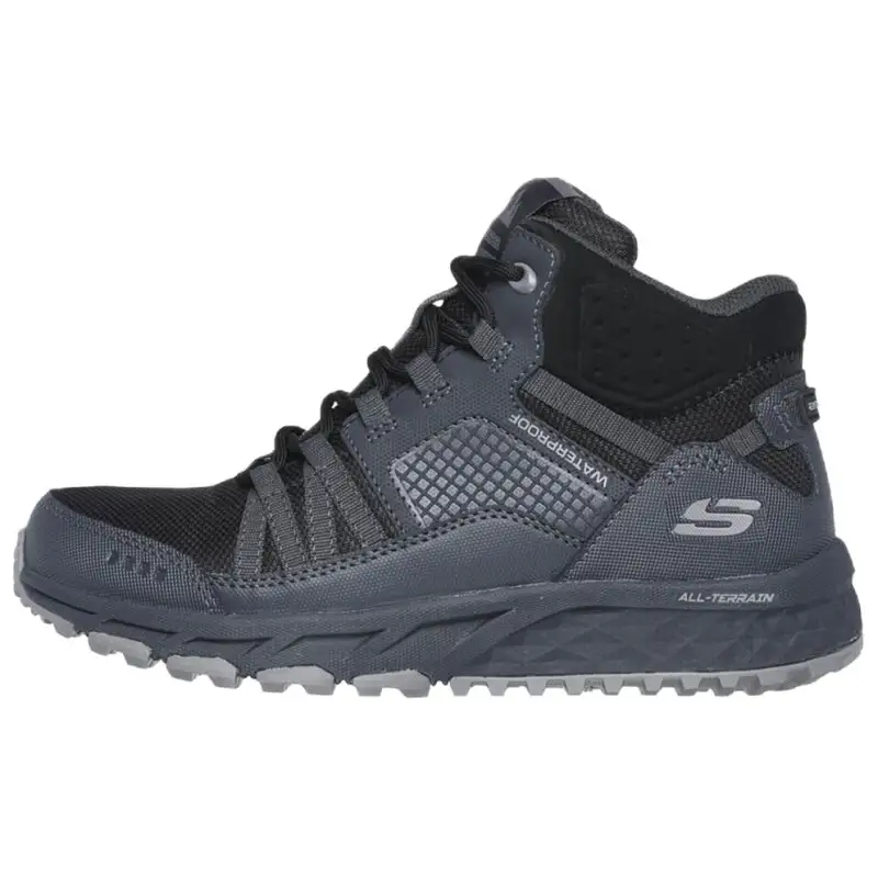 Skechers Escape Plan Mid top Outdoor Shoes Women's Gray Black