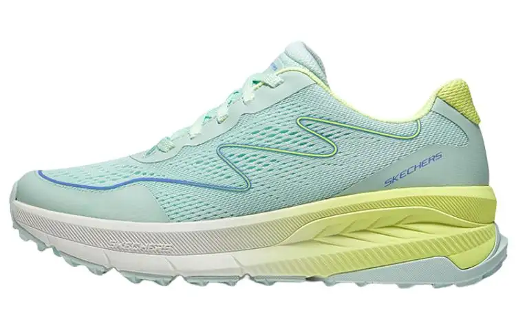 Skechers Low top Trail Running Shoes Women's Blue Yellow