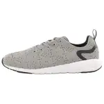 Li Ning Heather Abrasion Resistant Breathable Low top Running Shoes Men's Gray White Black