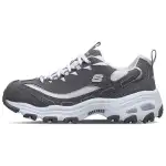 Skechers D'Lites 1.0 Textile, Synthetic Leather, Split Cow Leather