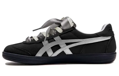 Onitsuka Tiger Tokuten Low top Skateboard Shoes Unisex Black Silver Gray