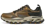 Skechers Catapult Mesh, Leather Low top Chunky Sneakers Men's Brown