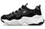 Skechers D'LITES 3.0 Zenway Cushioning Abrasion Resistant Breathable Low top Chunky Sneakers Women's Black