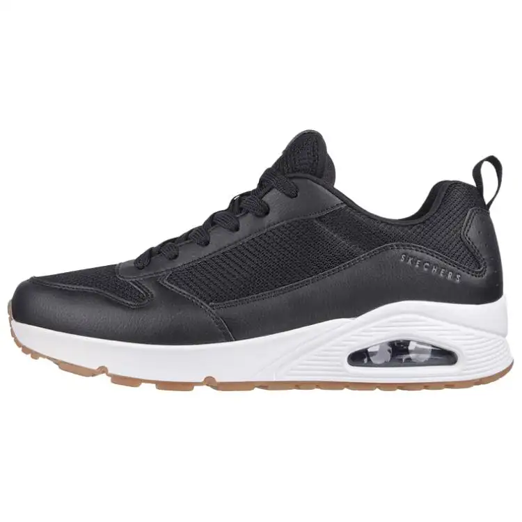 Skechers Uno Low top Casual Running Shoes Men's Black
