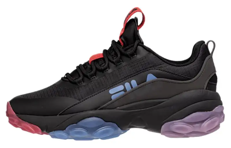 FILA Loligo Cushioning, Wear Resistant Low top Running Shoes Women's Black