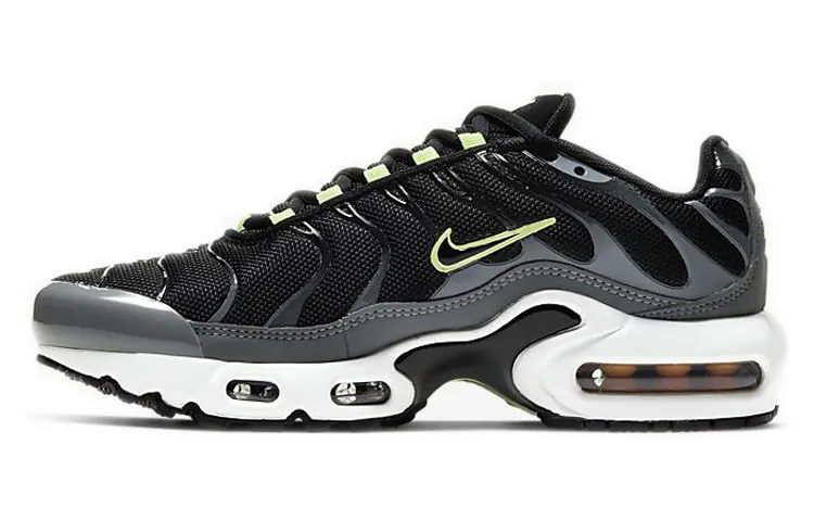 Nike Air Max Plus 'Black Barely Volt' Gs