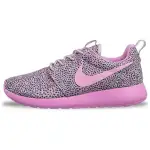 Nike Roshe Run Print Polka Dot Pink Black Women's