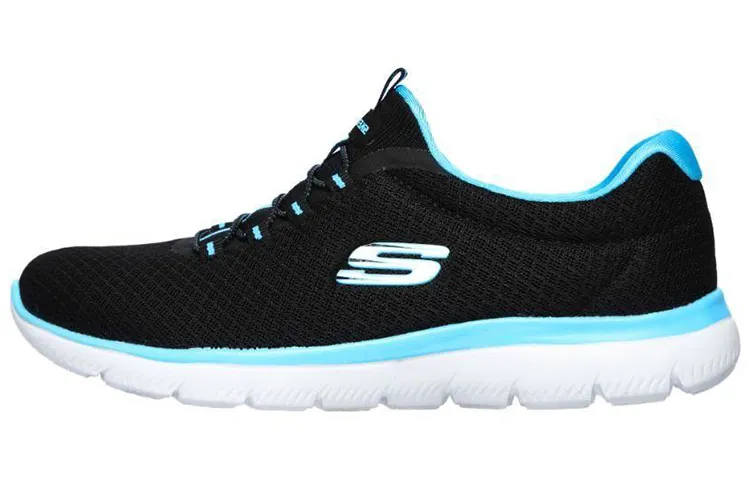 Skechers Summits Low top Running Shoes Women's Black Blue