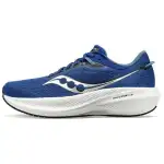 Saucony Triumph Victory 21 Slip Resistant Low top Running Shoes Men's Blue