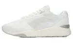 Li Ning 5KM Classic Lightweight Low top Running Shoes Women's Light Gray White