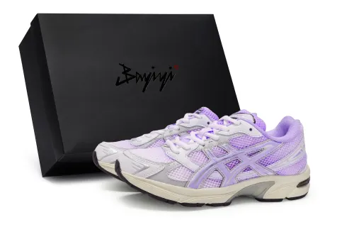 Asics Gel 1130 Cushioning Abrasion Resistant Cushioning, Wear Resistant Low top Running Shoes Unisex Purple Gray