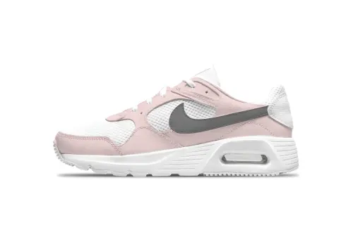 Nike Air Max SC Slip Resistant, Abrasion Resistant, Breathable Low top Running Shoes Women's White Pink