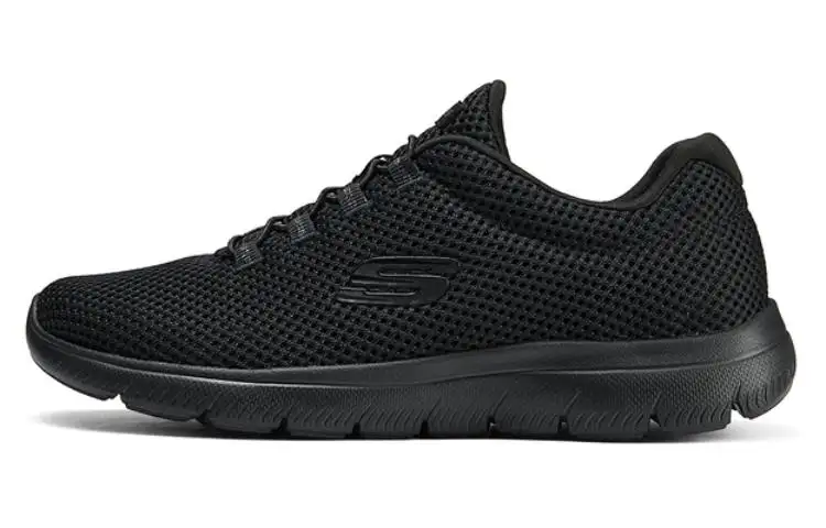 Skechers Cushioning Low top Running Shoes Women's All Black
