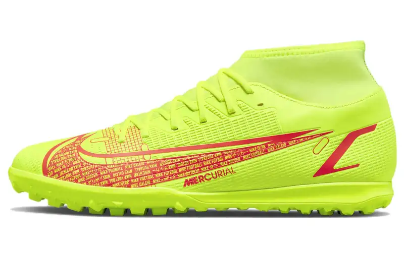 Nike Mercurial Superfly 8 Club Tf Turf Soccer Shoes Yellow
