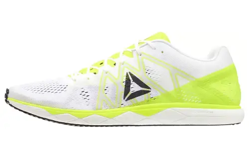 Reebok Floatride Run Vintage Low top Running Shoes Men's White Yellow