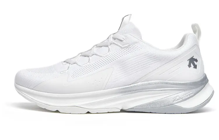 DESCENTE Enerzite Mesh Cushioning Breathable Low top Casual Running Shoes Unisex White