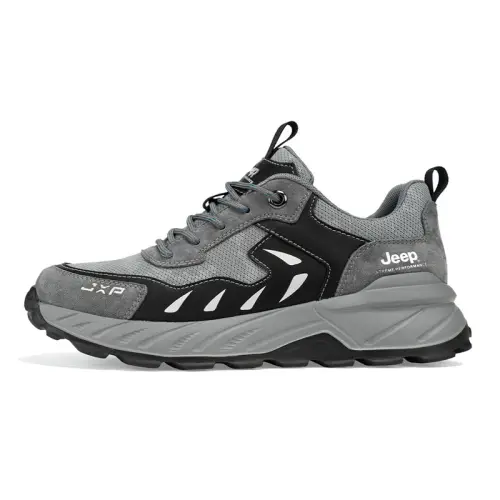 Jeep Low top Casual Running Shoes Men's Gray