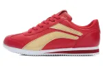 Li Ning Comfortable Slip Resistant Low top Running Shoes Men's Red