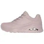 Skechers Uno Stand Abrasion Resistant Abrasion Resistant Low top Casual Shoes Women's Fuchsia