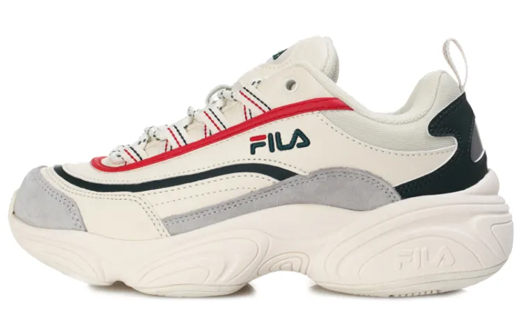 FILA Ray Run White/Grey/Black/Red Women's