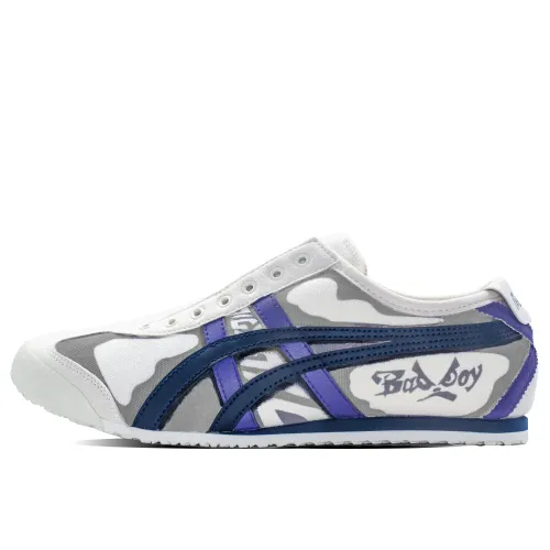 Onitsuka Tiger MEXICO 66 Infinite Accumulation Breathable And Lightweight Low top Casual Shoes Unisex Beige Gray
