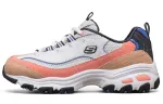 Skechers D'Lites 1.0 Casual Shoes Women's Low Top Light Gray/Multicolor