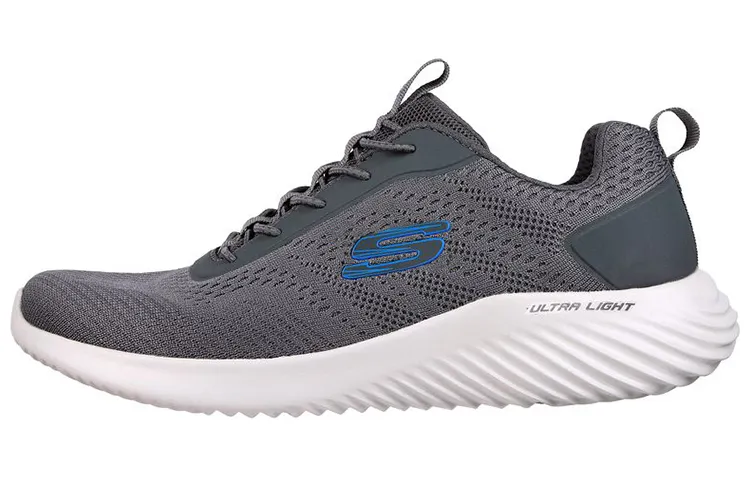 Skechers Bounder Fabric Low top Casual Shoes Men's Gray