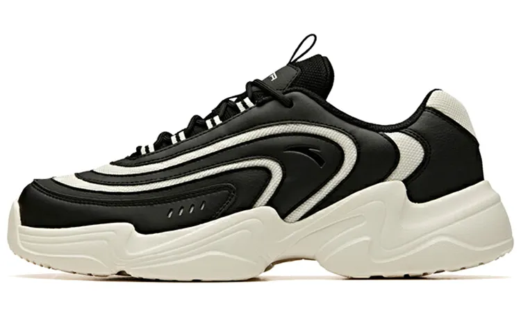 Anta Low top Casual Shoes Men's Black White