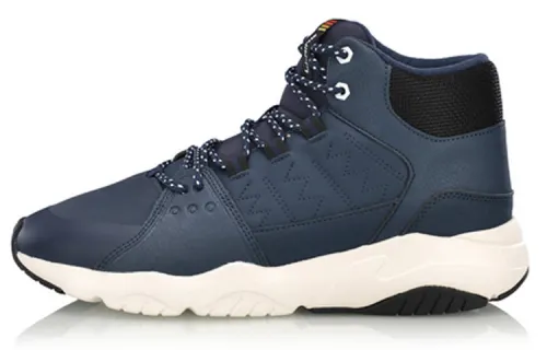 Li Ning Pioneer Non slip Lightweight High top Casual Shoes Unisex