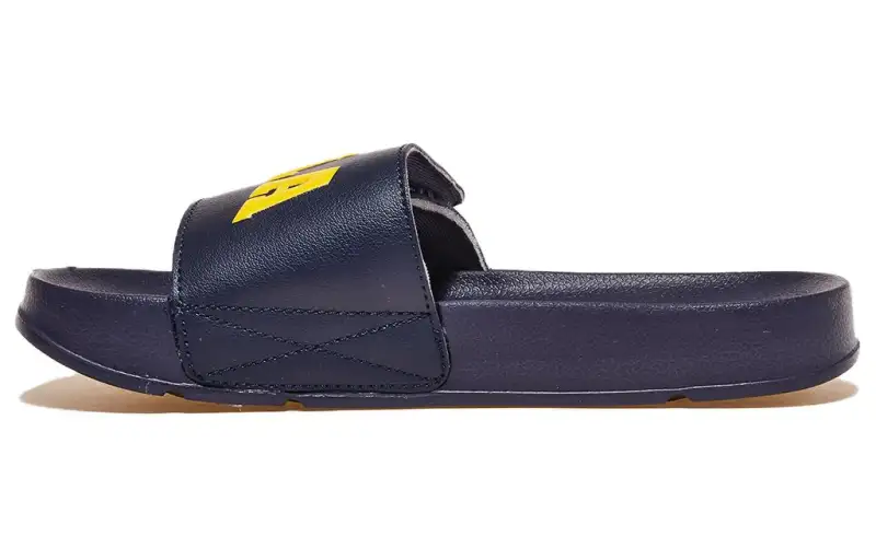 FILA Drifter Slide Slippers Unisex Black Korean Style
