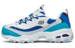 Skechers D'lites 1.0 White/Blue Women's