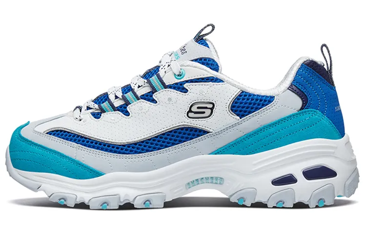 Skechers D'lites 1.0 White/Blue Women's