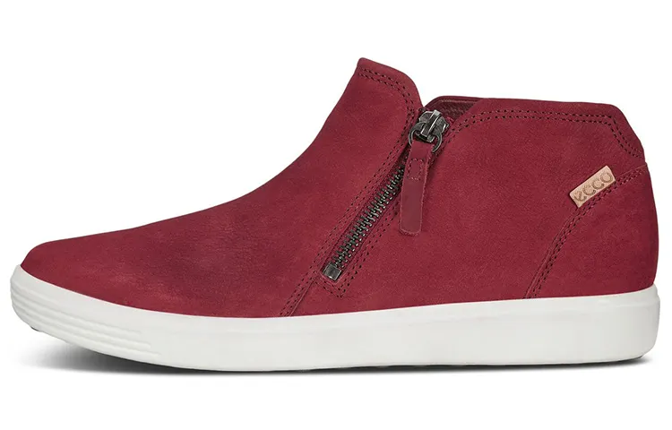 Ecco Soft 7 Ankle Boots Women's Red