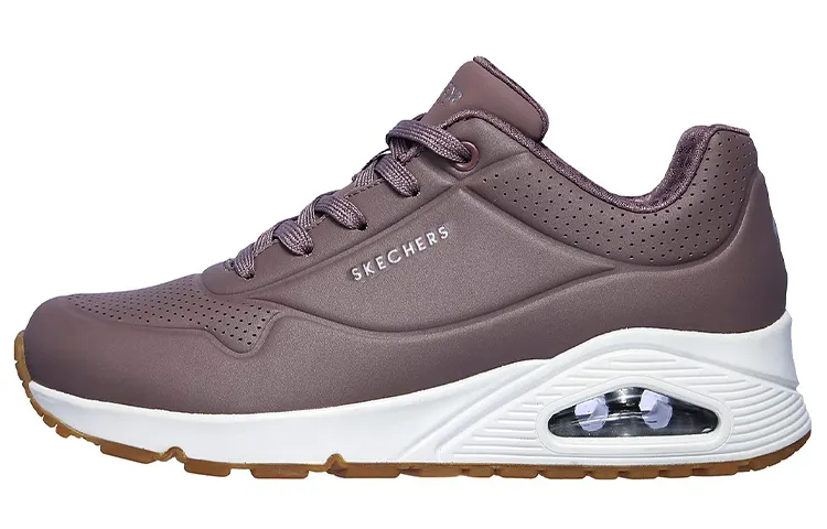 Skechers Uno Fashion Cushioning Abrasion Resistant Cushioning, Wear Resistant Low top Casual Shoes Women's
