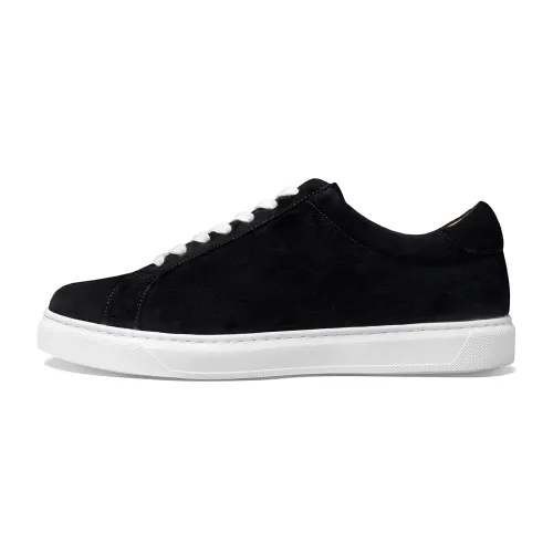 THOM WILLS Suede Casual Shoes Low top Skateboard Shoes Men's Black