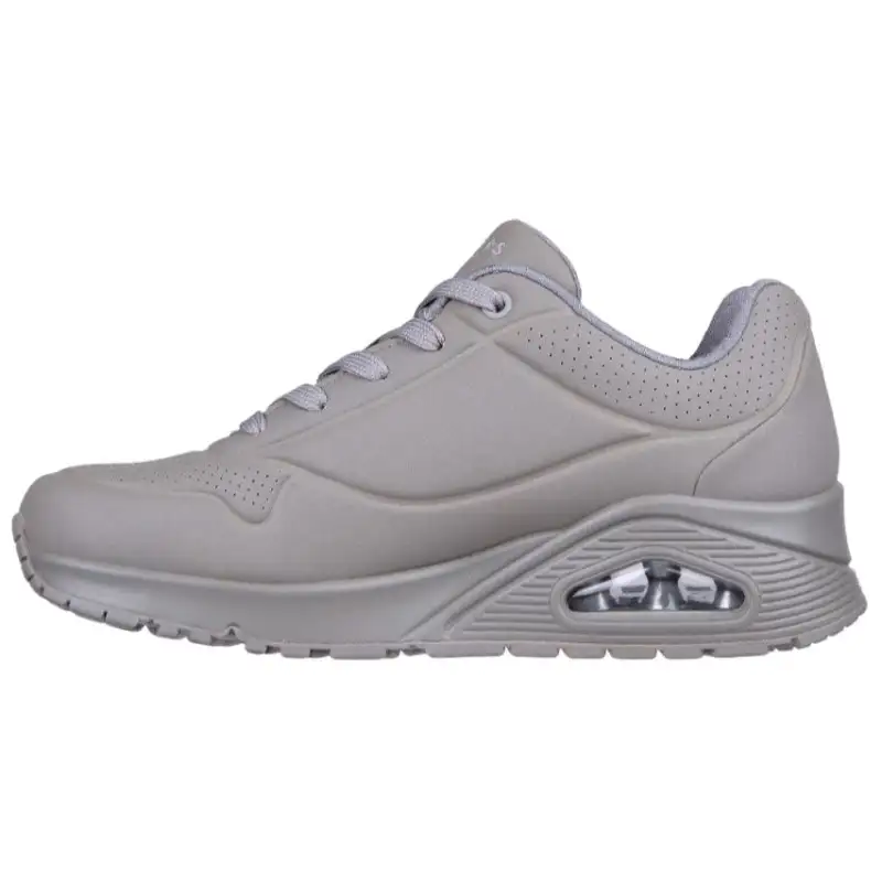 Skechers Uno Stand Leather Comfortable Cushioning, Wear Resistant Low top Casual Shoes Women's