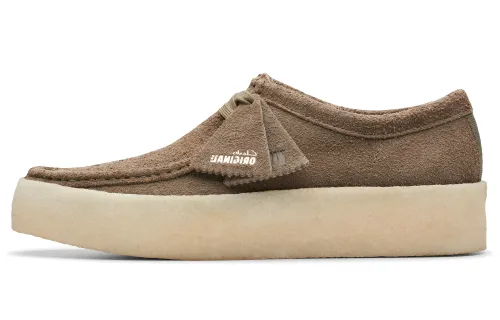 clarks Wallabee Cup Dark Green Nubuck