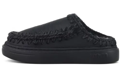 MOU Fashion Slippers Women's Black