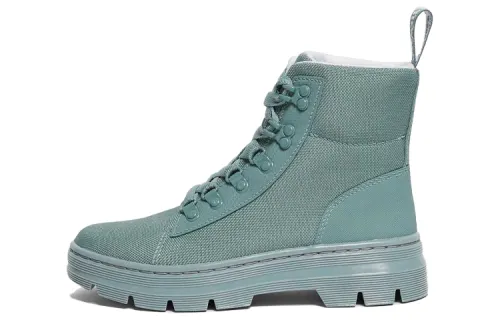 Dr.Martens Combs Combat Boots Women's Light Green
