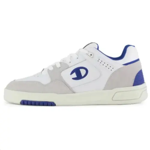 Champion Slip Resistant Low top Skateboard Shoes Men's White/Royal Blue