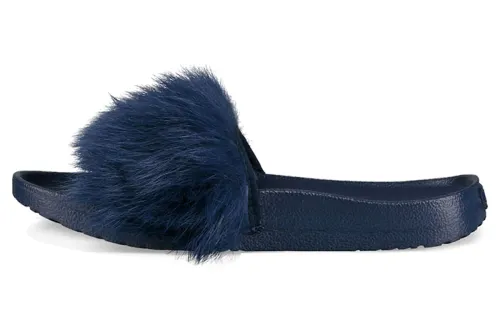 UGG Rubber Sole Slide Slippers Women's Marine Blue