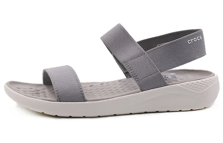 Crocs Literide 'Light Gray White' Women's