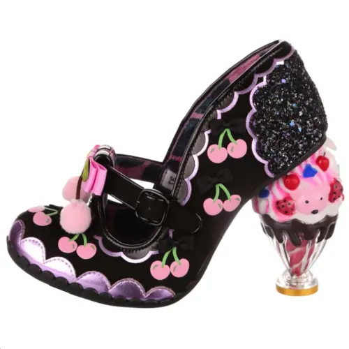 IRREGULAR CHOICE High Heels Women's Black Pink